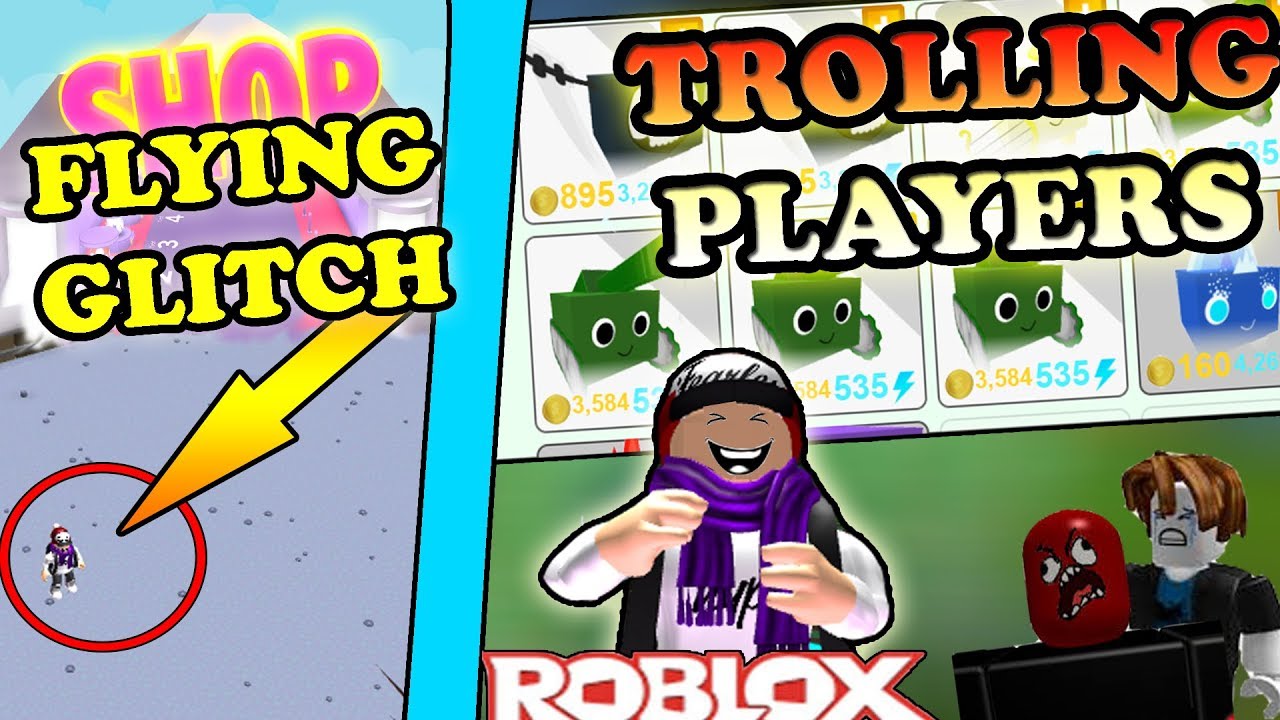 Trolling In Pet Simulator Flying Glitch Op Roblox Pet Simulator Youtube - roblox pet simulator admin commands