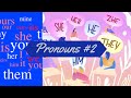 Pronouns  #2