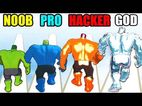 NOOB Vs PRO Vs HACKER Vs GOD In Monster Draft New Skins 4