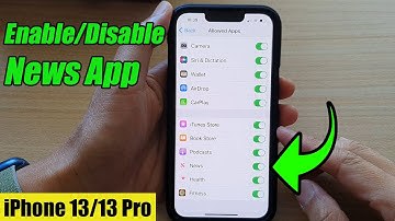 iPhone 13/13 Pro: How to Enable/Disable News App