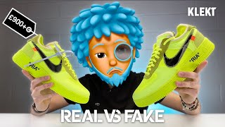 How To Spot Real Vs Fake Nike Air Force 1 Off-White MCA – LegitGrails