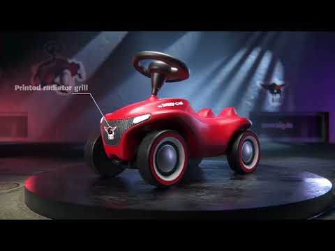 Машинка BIG для катання малюка Нео троянда (56246), видео 1