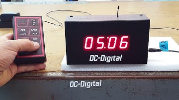 DC-10T-DN-W (Wireless 1-inch LED Digital Countdown Timer)