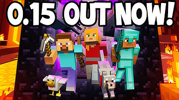 Minecraft Pocket Edition - 0.15.0 Update! - REALMS ALPHA OUT NOW!