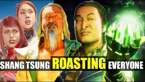 Who Roasts & Teases Shang Tsung the Best? (Relationship Banter Intro Dialogues) MK 11