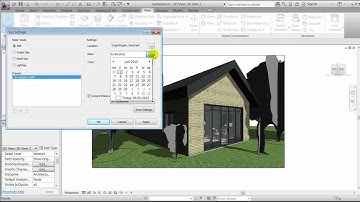 Revit 2012 - Rendering - Part 2 - Graphical Options (created by Dovile Puraite).mp4