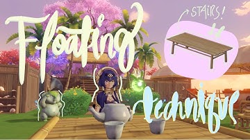 serenitea pot 🫖 how to do the floating technique (works on PC and mobile) | tutorials 📝
