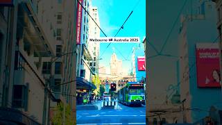 Melbourne Australia 2025, Elizabeth Street and Flinders Street Station #drivingtour #beautifulcity