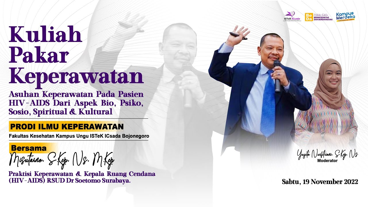 🔴LIVE-KULIAH PAKAR KEPERAWATAN HIV-AIDS