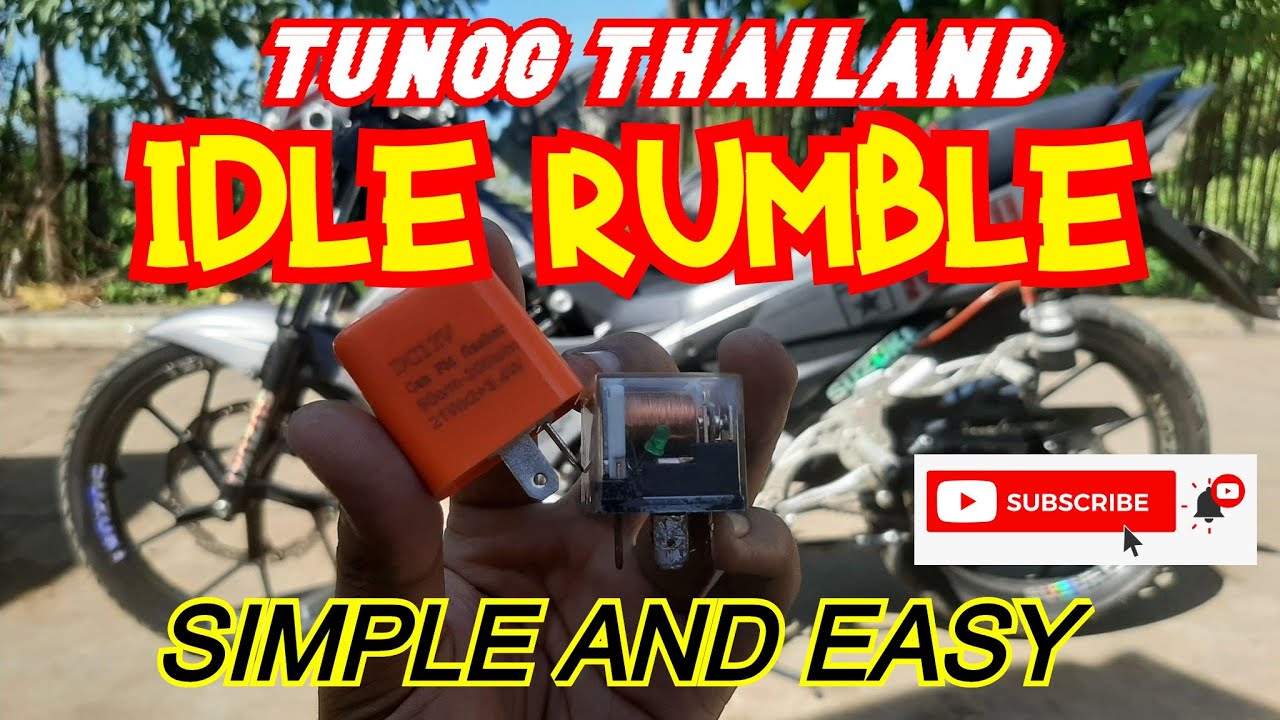 IDLE RUMBLE SIMPLE AND EASY INSTALLATION RAIDER 150 - YouTube