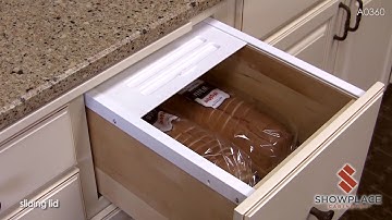 Bread drawer - Showplace kitchen convenience accessories