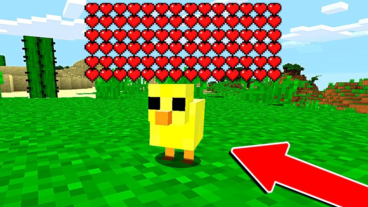 JOGANDO MINECRAFT COMO UMA GALINHA! 