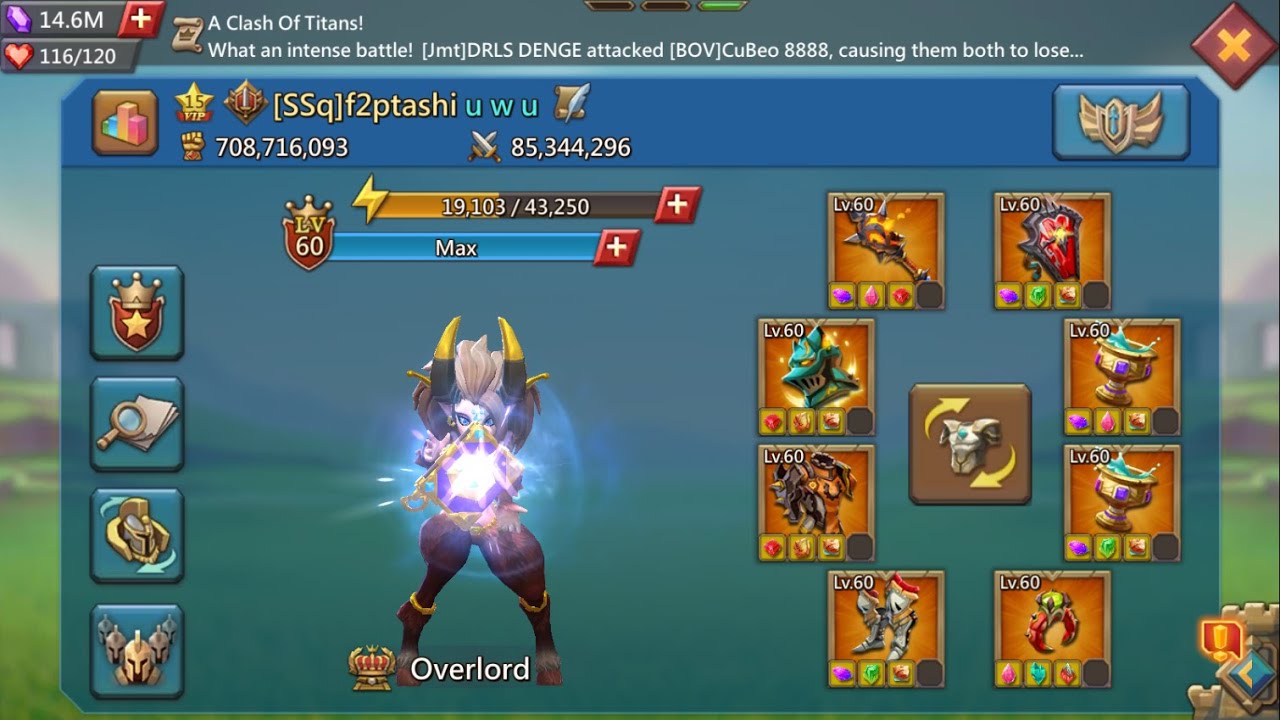 Lords Mobile - SECOND MYTHIC CUP ON THE 772 F2P ACCOUNT - YouTube