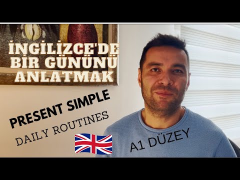 İngilizce'de bir gününü nasıl anlatmalısın.