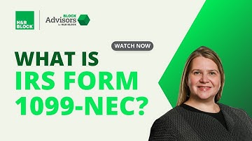 What Is IRS Form 1099-NEC? | Block Advisors