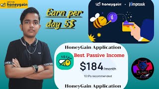 Best earning app // Honeygain earn per day 5$ best passive income application paise kaise Kamaya