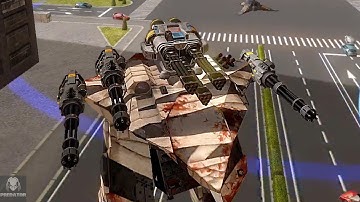 MAX Level Leo With Avenger Shredding Robots in Champion League | War Robots