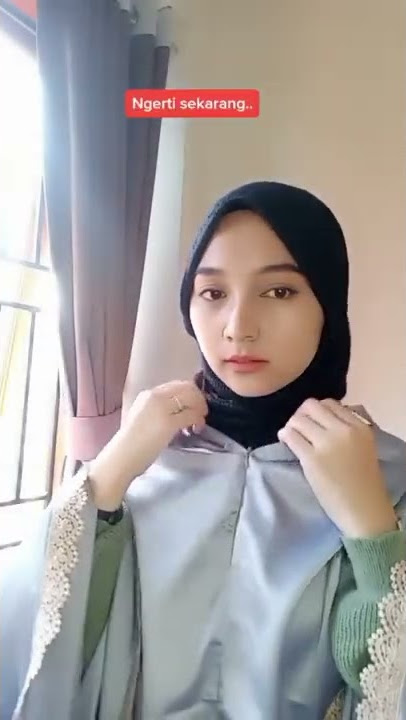Nyamannya pakai Mukena Zaida 😍 #mukena #mukenachazmine
