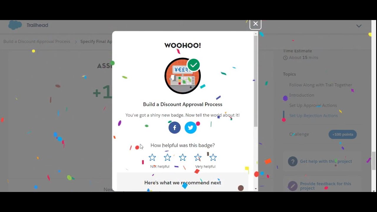 Specify Final Approval and Rejection Actions | Solution