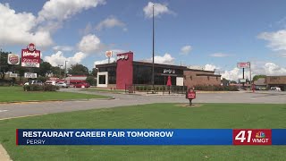 City of Perry hosts restaurant career fair Wednesday