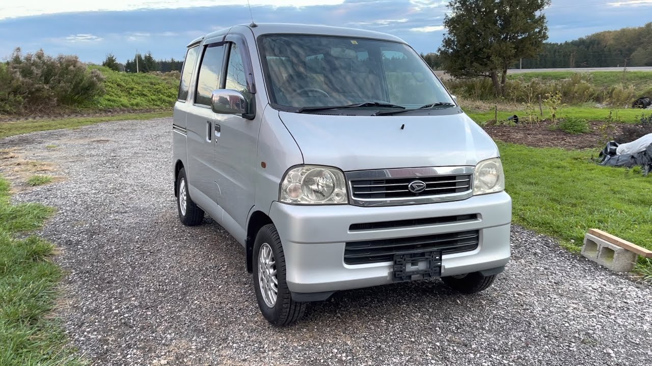 2004 Daihatsu Atrai wagon turbo 5sp kei van