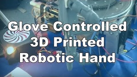 NY Makerfaire 2013: 3D Printed robotic arm and hand