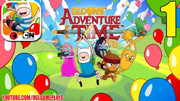Bloons Adventure Time TD Gameplay #1 - Candy Kingdom (Android iOS)