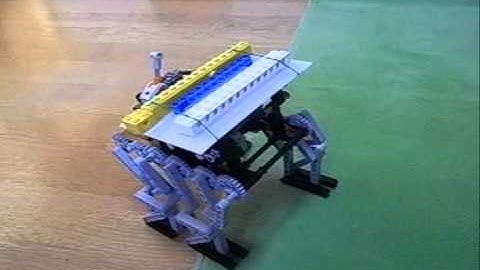Lego Technic Variable Parallel Linkage 4 Legged Walking Robot 7