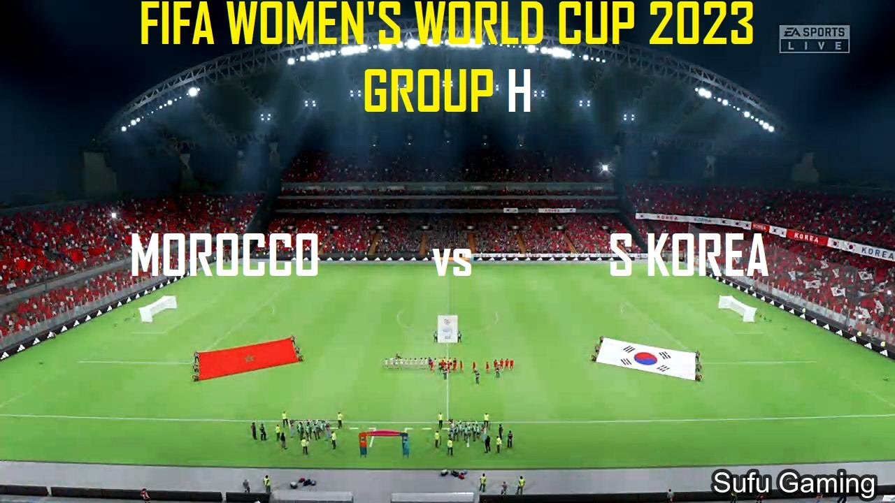 SOUTH KOREA vs MOROCCO, FIFA Women's World Cup 2023 Group Stage Full ...