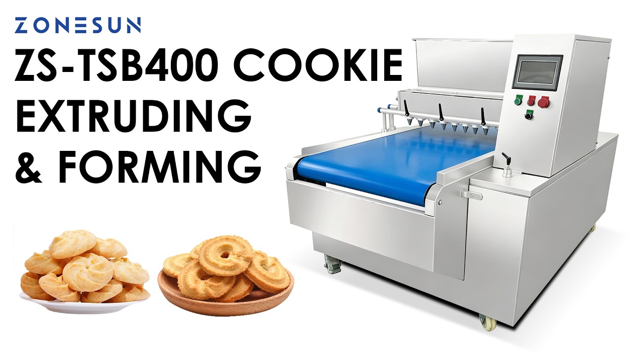ZONESUN ZS-TSB400 Automatic Cookie Making Machine Bakery Use