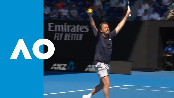 Legends match with more laughter than tennis (4R) ...