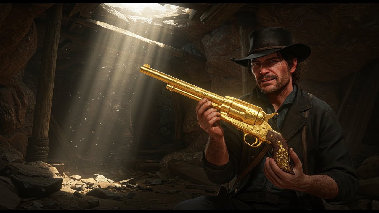 Golden Revolver Rdr2 I Found The Legendary Golden Revolver - Red Dead Redemption 2 Ep. 64 ...