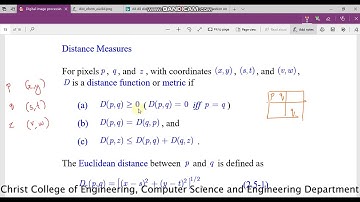 CS 463-DIP- Module 1-Distance measures- Euclidean, cityblock,checkerboard