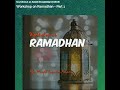 Workshop on Ramadhan - Part 1