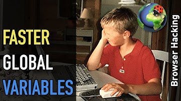 Browser hacking: Optimizing global variable access in JavaScript