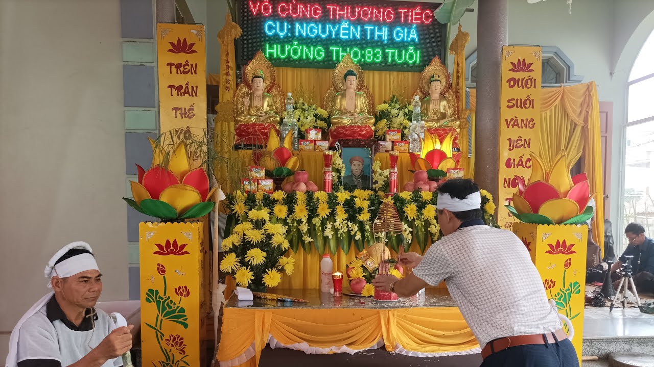 lễ tang cụ nguyễn thị giá 83t tại nhã lộng phú bình thái nguyên cả nhà like và chia sẻ đk kênh nhé