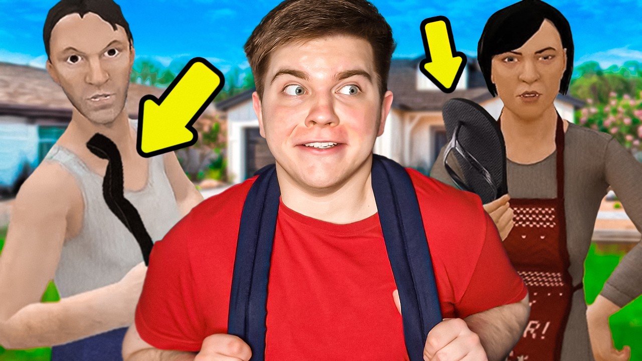 BJEŽIM OD LUDIH RODITELJA 24H😨 *tuku me*