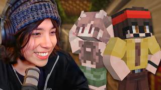 QUACKITY PELEA CON TINA POR UNA MOCHILA