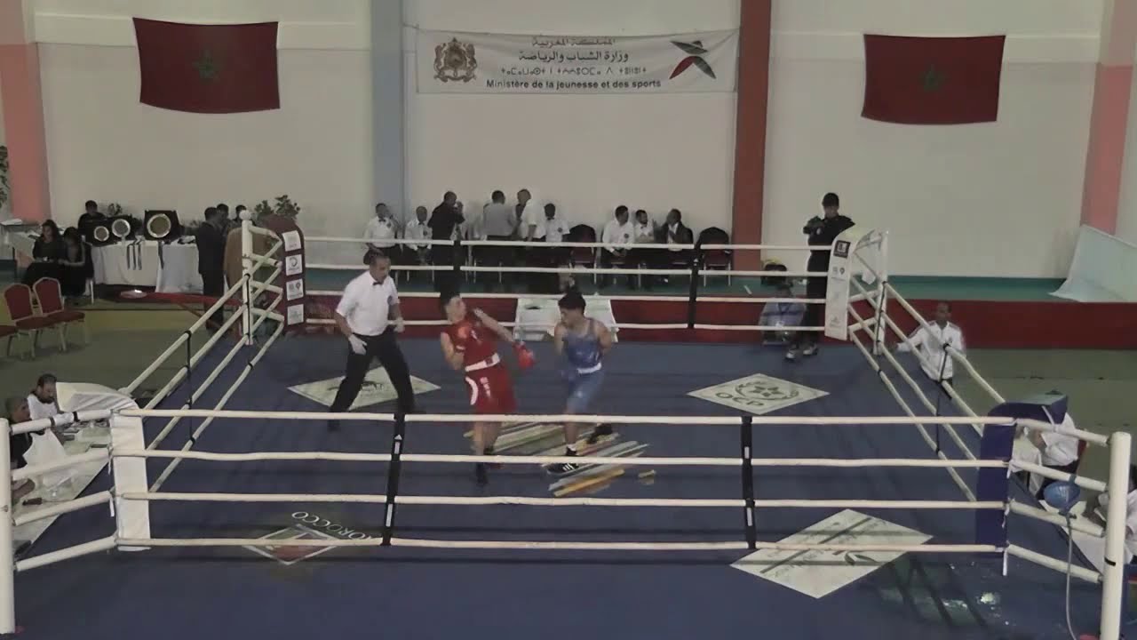 Boxe/Final-69 Kg Senior/Enajjari Med (MSF) # Aatakni Abdelhak (FAR)