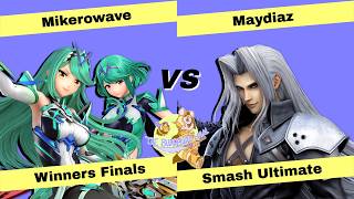 The BuddBuds Local #36: Winners Finals - Mikerowave (Pyra &amp; Mythra) Vs. Maydiaz (Sephiroth) SSBU
