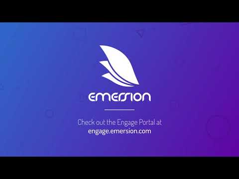 Introducing the Emersion Engage Portal