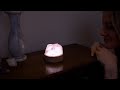 Rose quartz crystal healing aura lamp  relaxus products