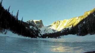 Dream Lake Winter Sunrise Timelapse