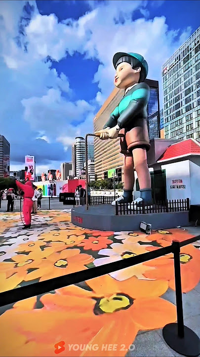 🚨Korea’s Squid Game Event is INSANE🤑🔥🇰🇷 seoul popup#Squidgame3 #Shorts #shortsfeed #viral #kdrama