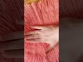 Thread stitching process #sewing #threads #textile #fabric