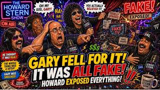 Gary Dell'Abate Thought It Was Real Until Howard Exposed The Entire Setup | The Howard Stern Show