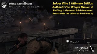 Sniper Elite 3 Ultimate Edition Authentic Fort Rifugio Mission 4 Nothing Is Optional #Achievement