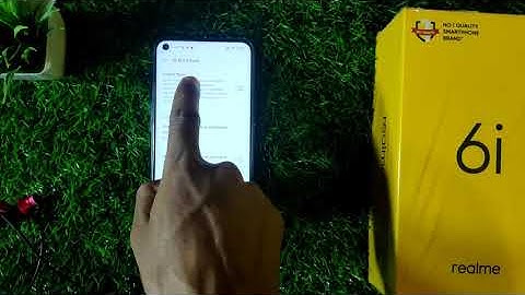 How to enable or disab do not disturb mode on  realme 6i