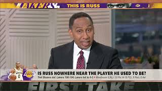 Stephen A. has a MESSAGE for LeBron James about Russell Westbrook 🍿 | First Take