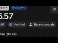 UBER RIDER “Rarely Cancels” This screams desperation in Ubers camp.